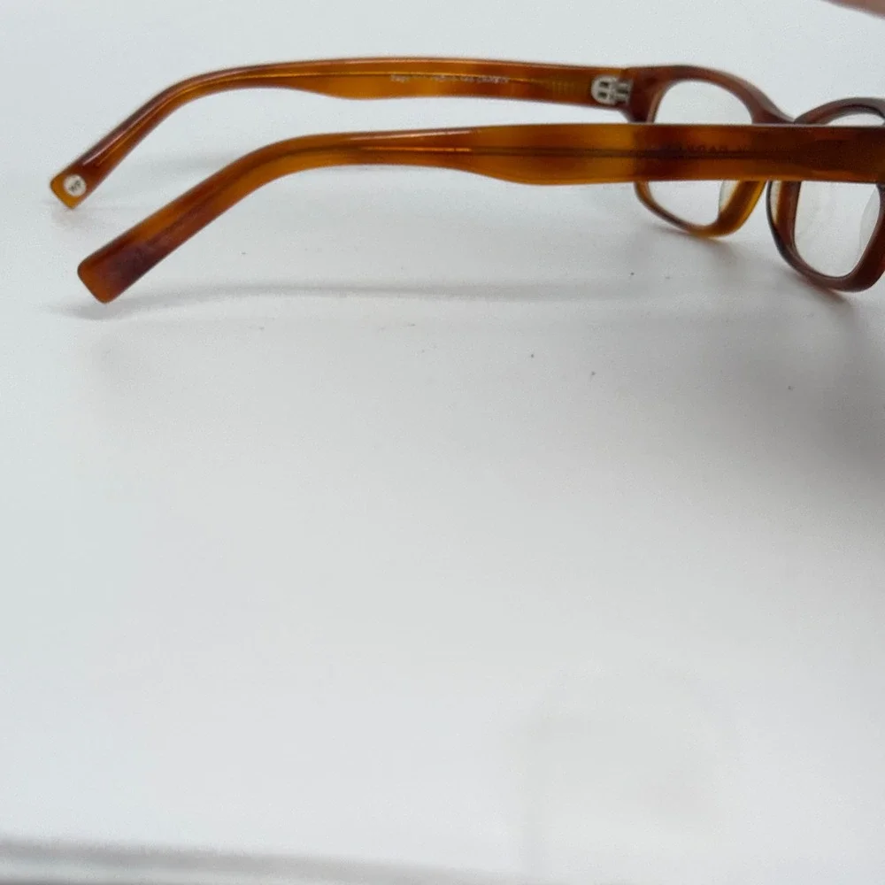 Warby Parker Zagg 310 Eyeglasses Tortoise Shell Rectangle Full‎ Rim Women 21255
